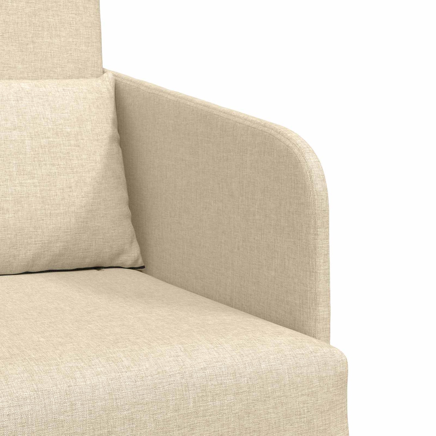 vidaXL Κρεβάτι καναπές Κρεμ 65 x 80 x 83 εκ. ύφασμα