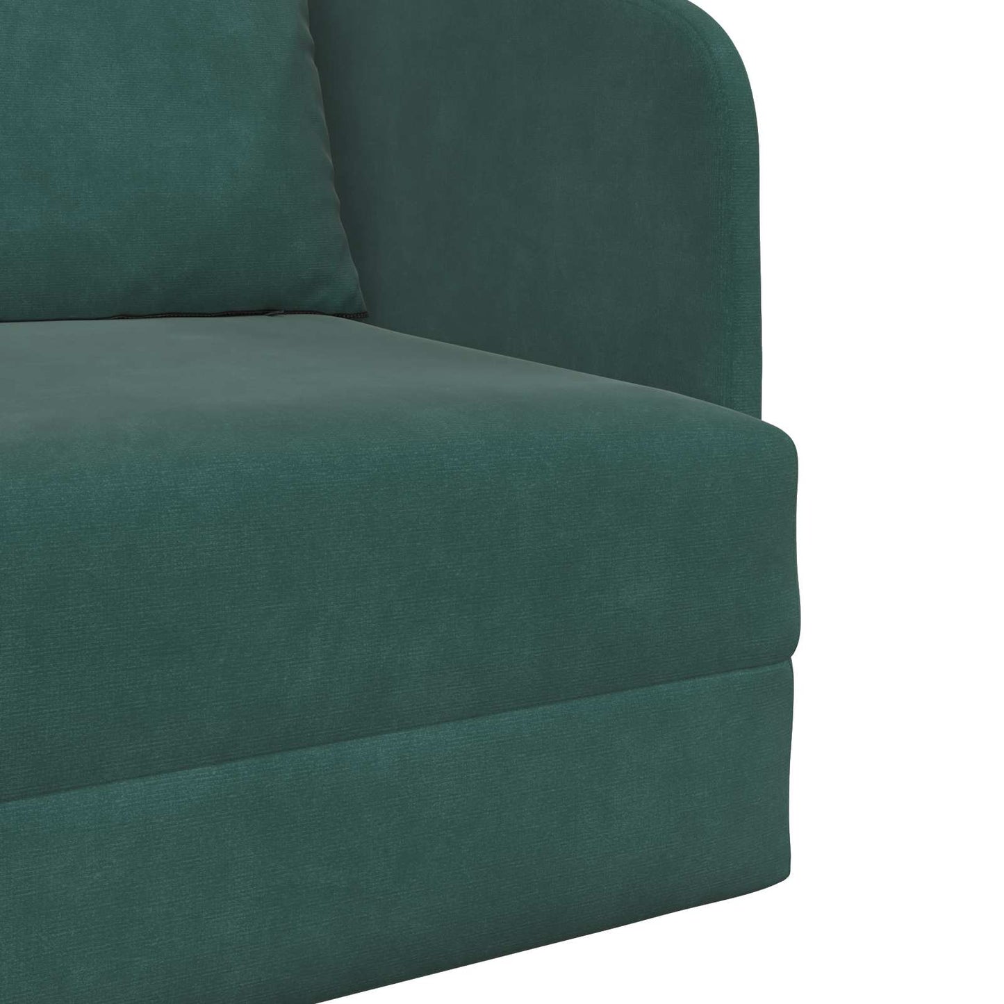 vidaXL Κρεβάτι καναπές Σκούρο Πράσινο 65 x 80 x 83 εκ. Βελούδο
