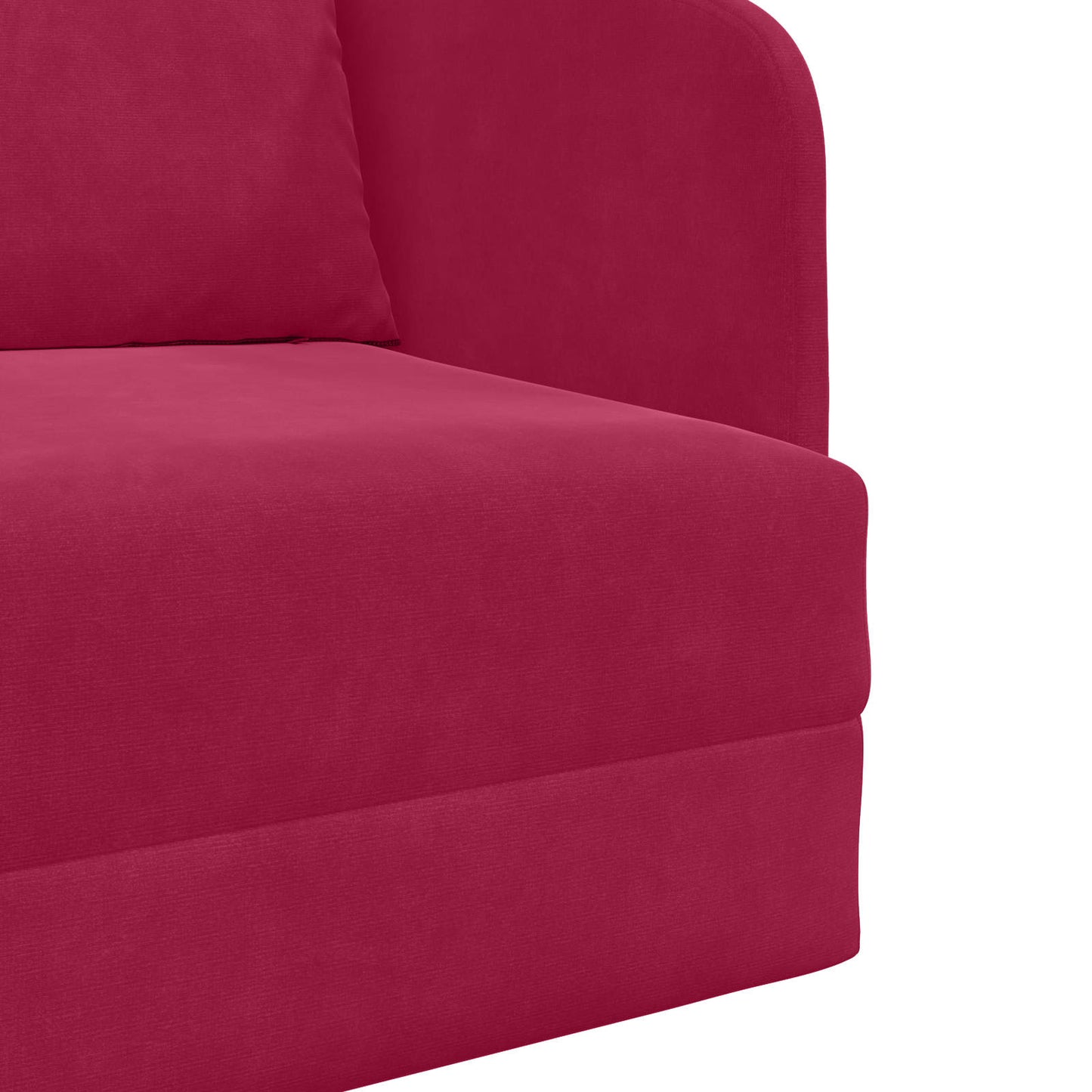 vidaXL Κρεβάτι καναπές Κόκκινο 65 x 80 x 83 εκ. Βελούδο