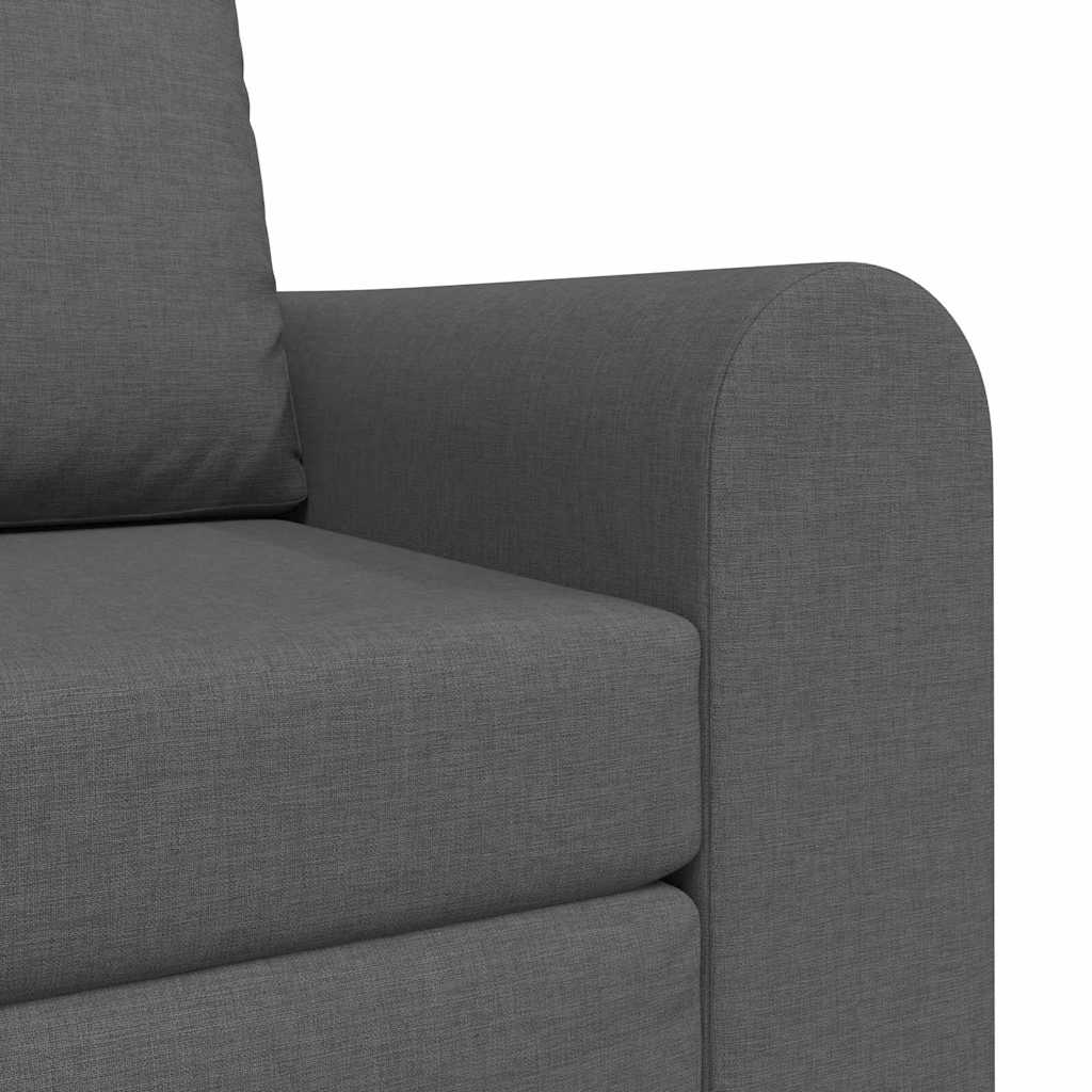 vidaXL Κρεβάτι καναπές Σκούρο Γκρι 98 x 71 x 83 εκ. ύφασμα