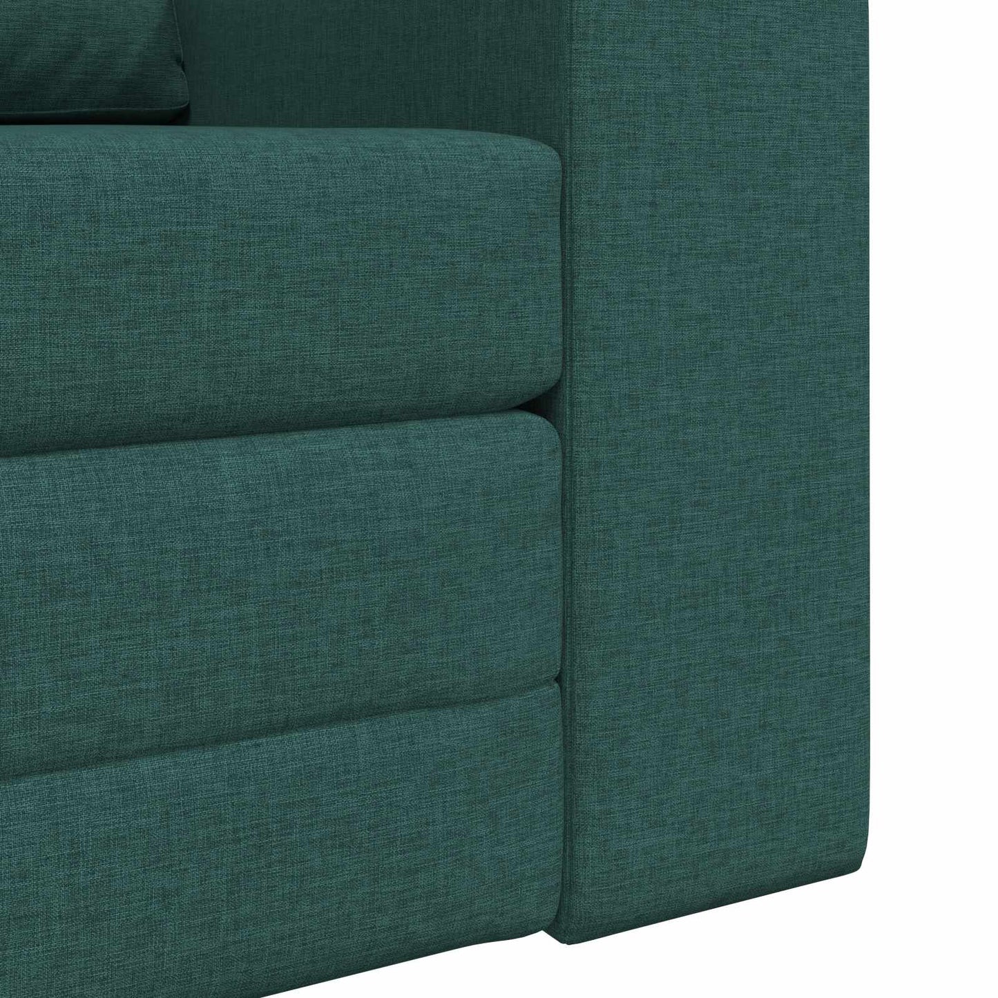 vidaXL Κρεβάτι καναπές Σκούρο Πράσινο 98 x 71 x 83 εκ. ύφασμα