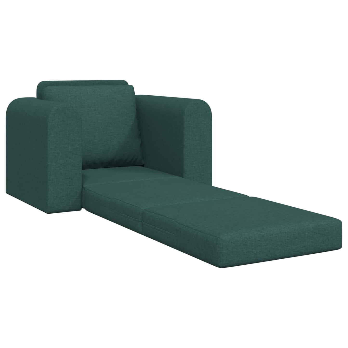 vidaXL Κρεβάτι καναπές Σκούρο Πράσινο 98 x 71 x 83 εκ. ύφασμα