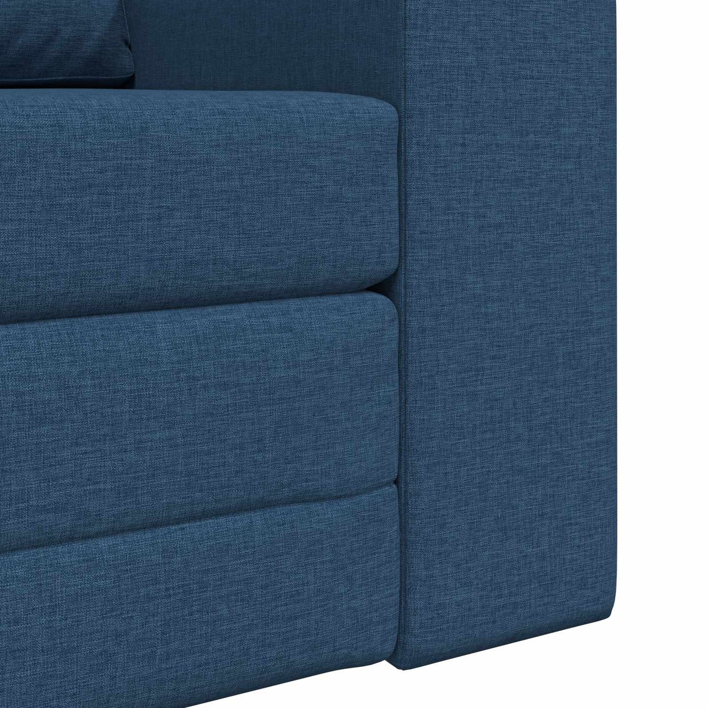 vidaXL Κρεβάτι καναπές Μπλε 98 x 71 x 83 εκ. ύφασμα