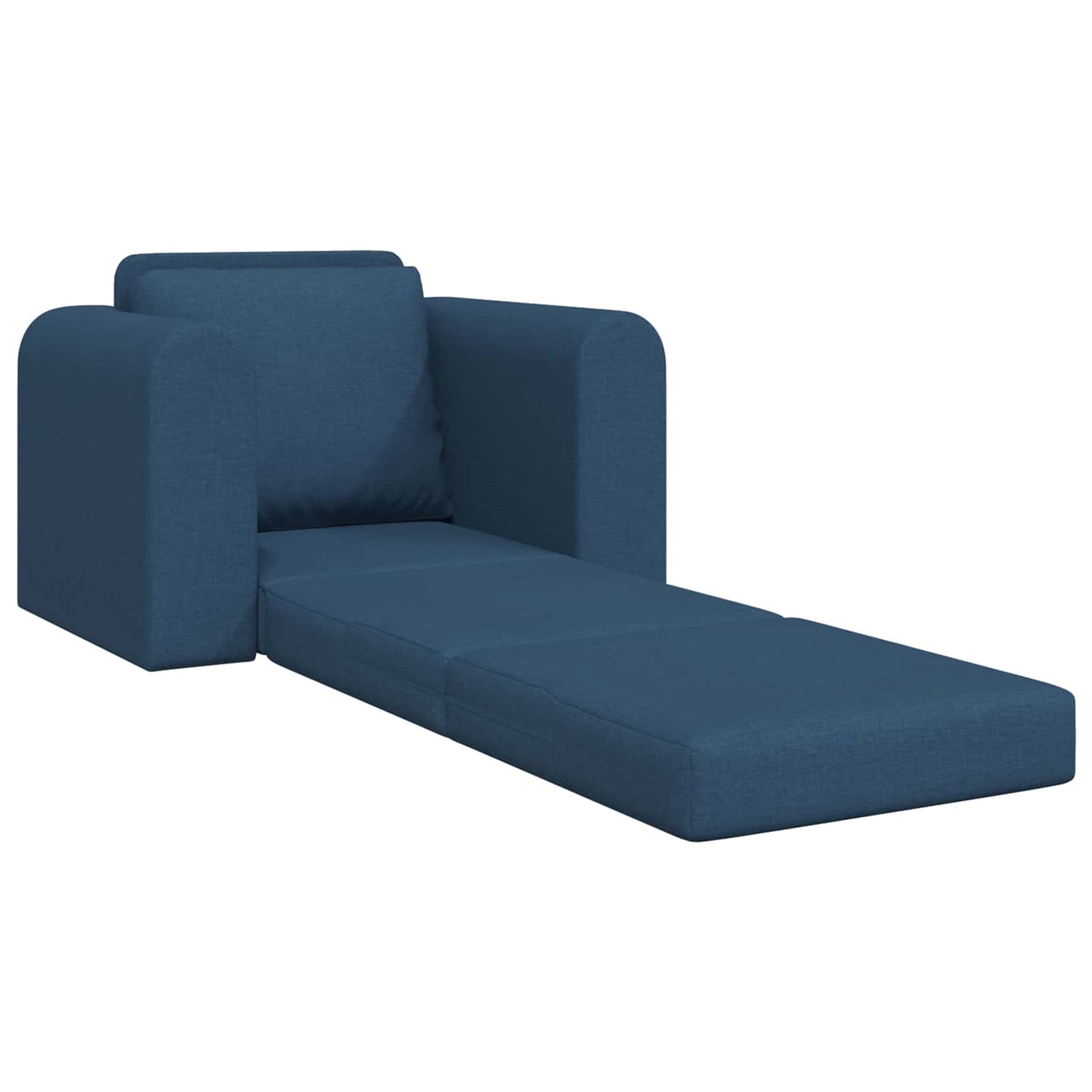 vidaXL Κρεβάτι καναπές Μπλε 98 x 71 x 83 εκ. ύφασμα