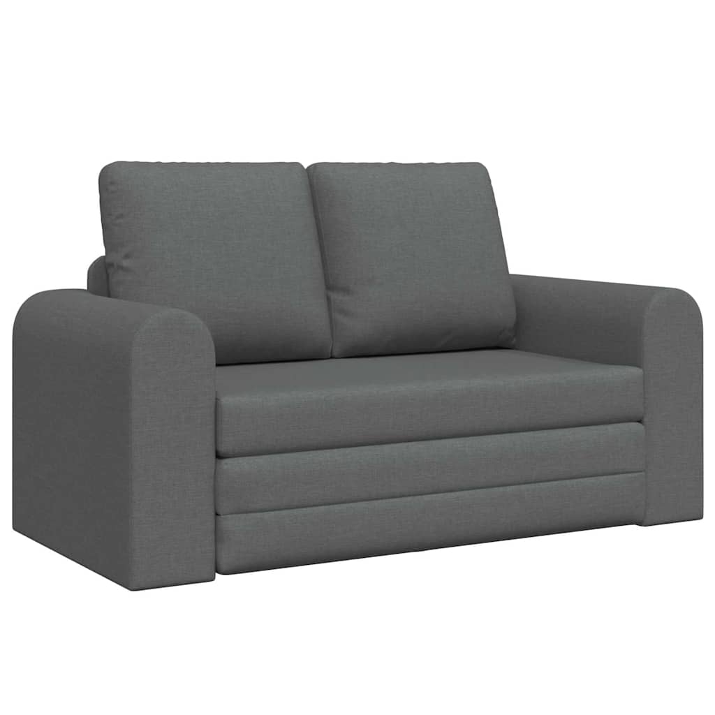 vidaXL Κρεβάτι καναπές 60cm Σκούρο Γκρι ύφασμα