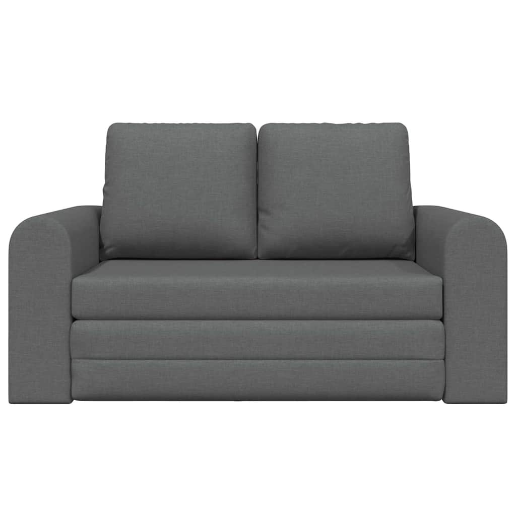 vidaXL Κρεβάτι καναπές 60cm Σκούρο Γκρι ύφασμα