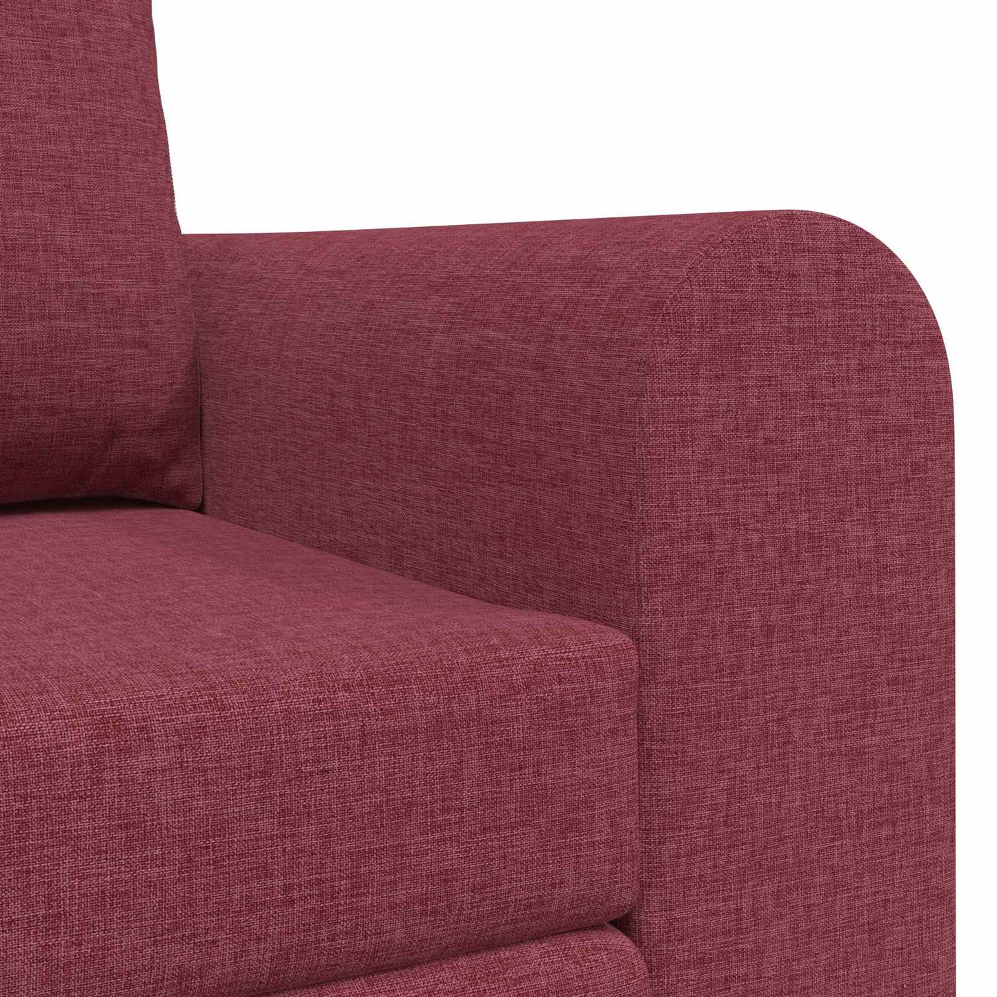 vidaXL Κρεβάτι καναπές 60cm Κόκκινο ύφασμα