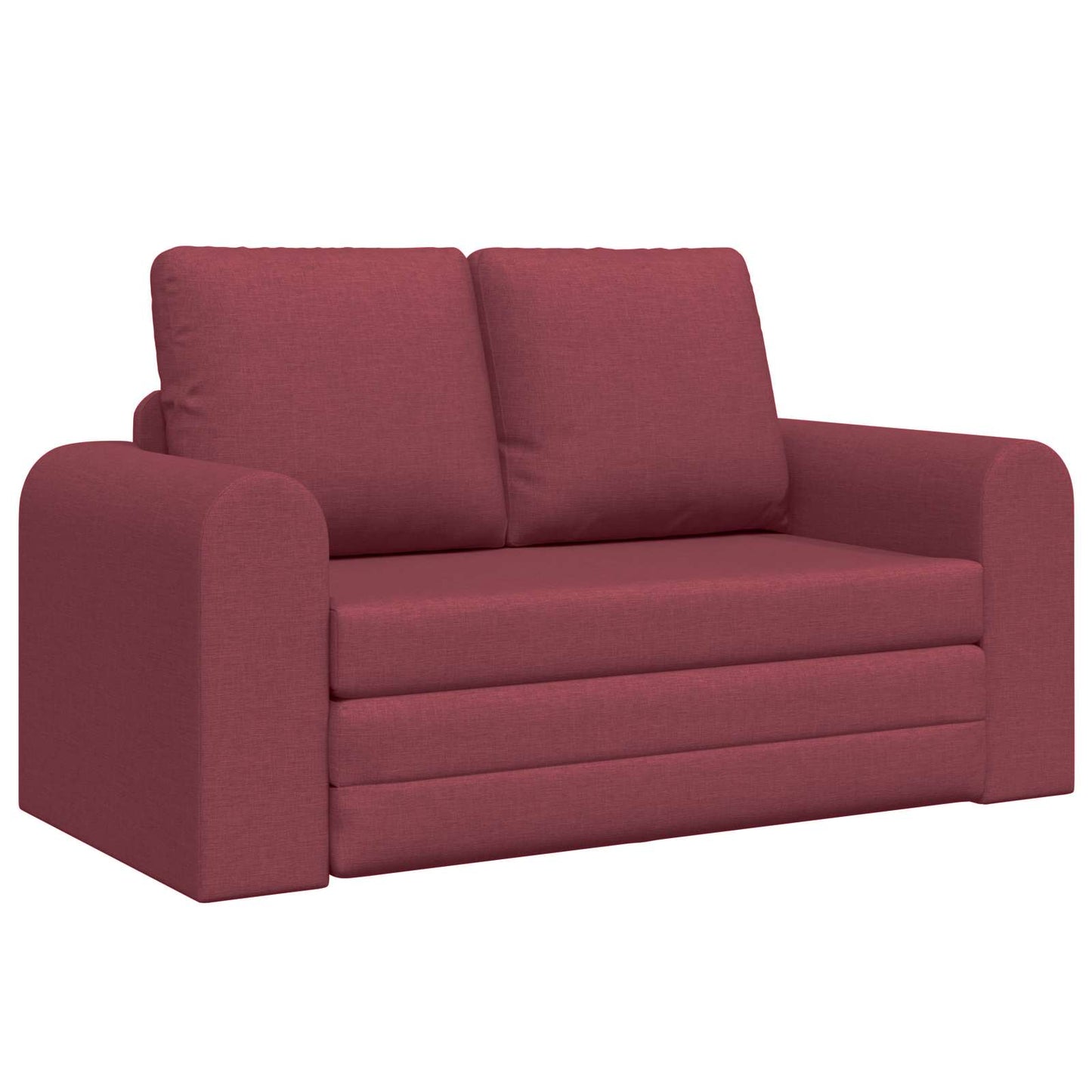 vidaXL Κρεβάτι καναπές 60cm Κόκκινο ύφασμα