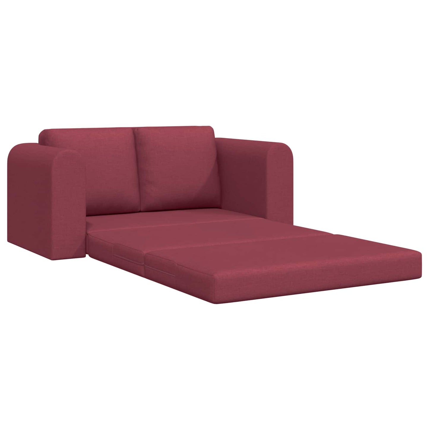 vidaXL Κρεβάτι καναπές 60cm Κόκκινο ύφασμα