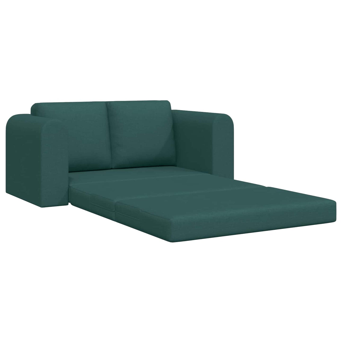 vidaXL Κρεβάτι καναπές 60cm Σκούρο Πράσινο ύφασμα