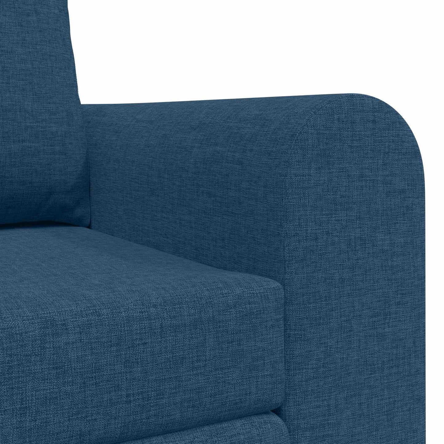 vidaXL Κρεβάτι καναπές 60cm Μπλε ύφασμα