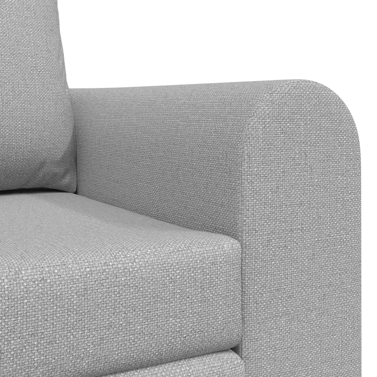 vidaXL Κρεβάτι καναπές 60cm Σκίουρος Γκρί ύφασμα