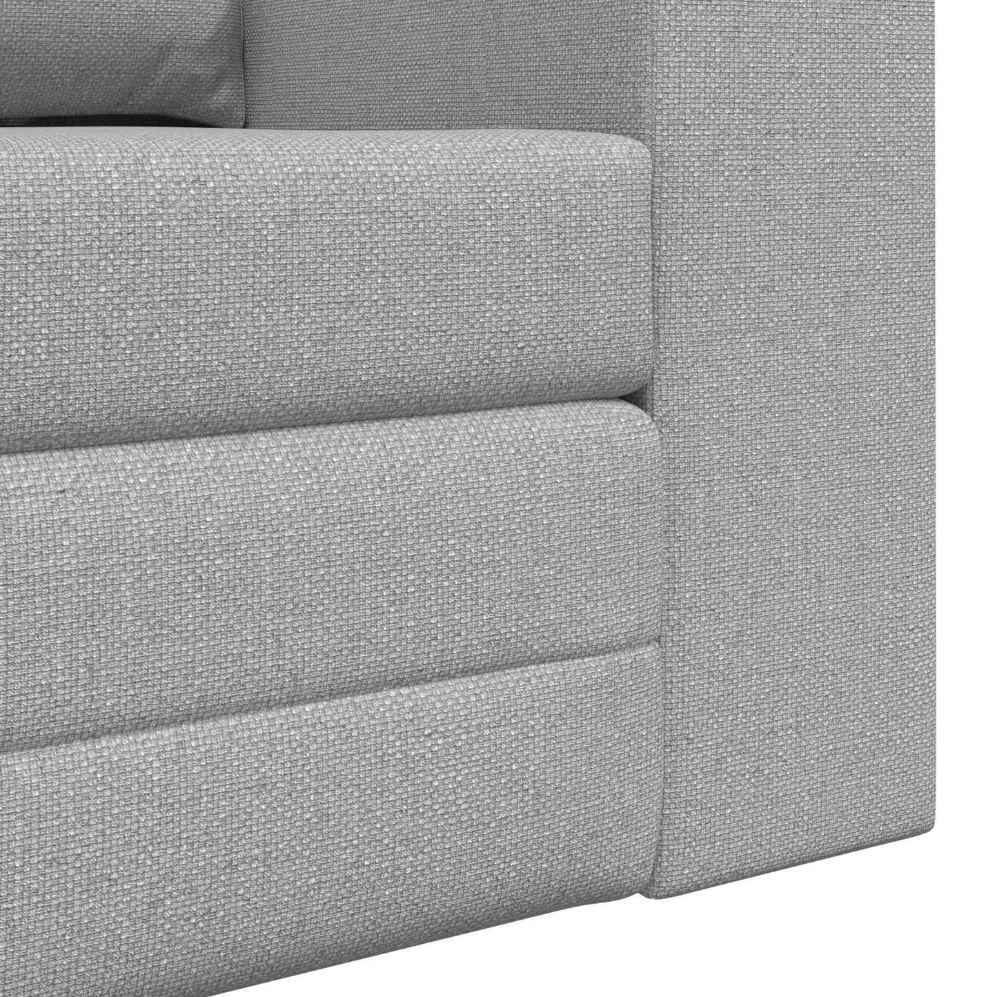 vidaXL Κρεβάτι καναπές 60cm Σκίουρος Γκρί ύφασμα