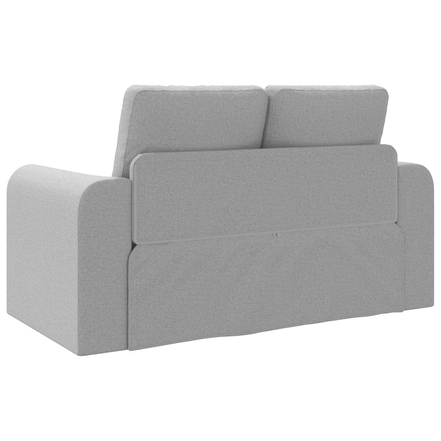 vidaXL Κρεβάτι καναπές 60cm Σκίουρος Γκρί ύφασμα