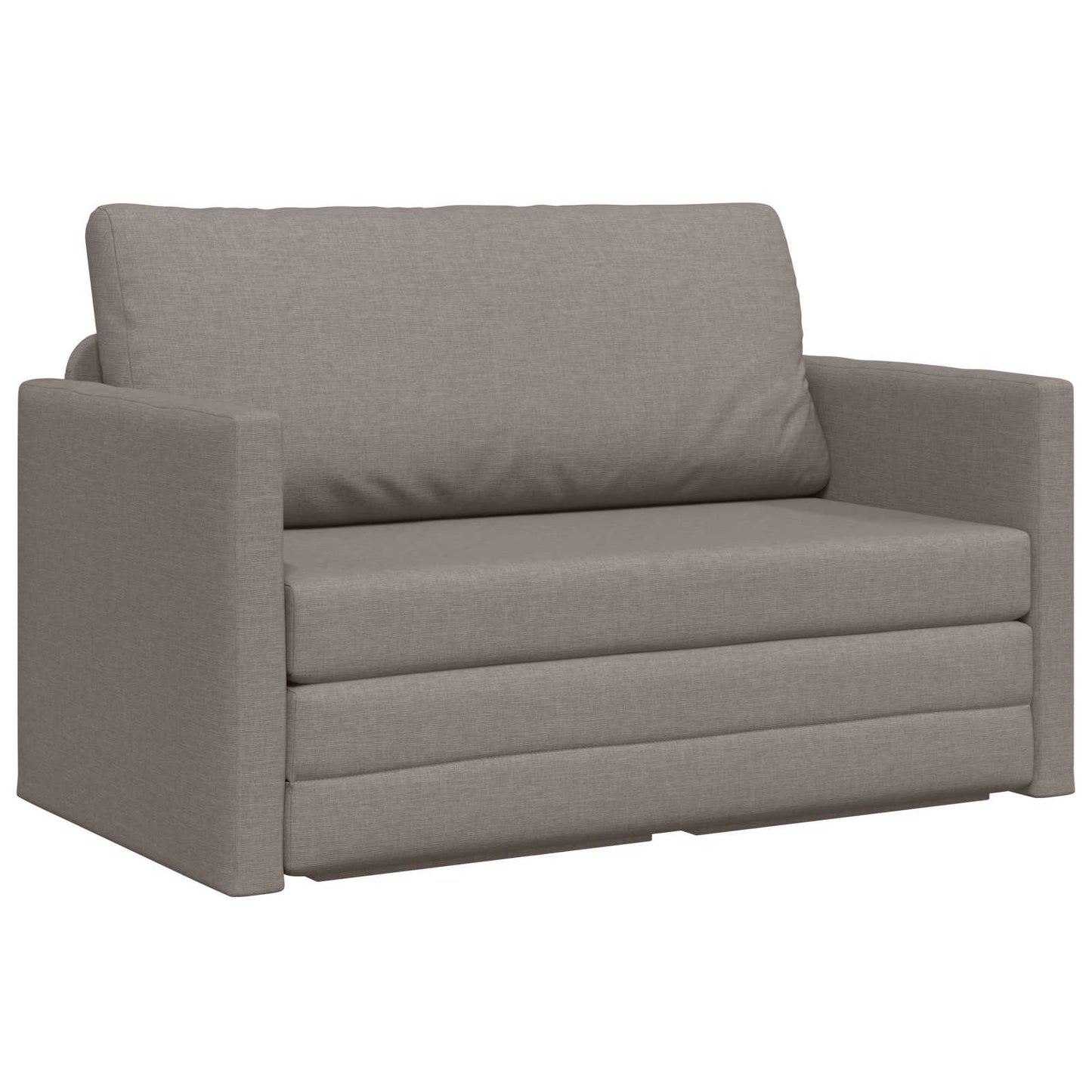 vidaXL Κρεβάτι καναπές 110cm Taupe ύφασμα