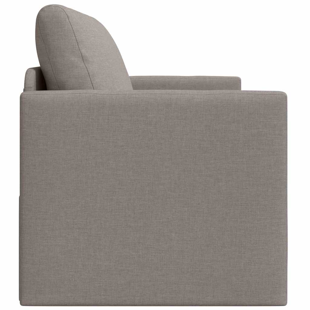 vidaXL Κρεβάτι καναπές 110cm Taupe ύφασμα