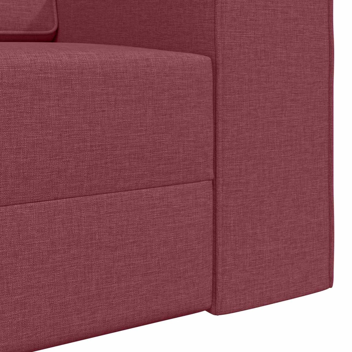 vidaXL Κρεβάτι καναπές Κόκκινο 245 x 78 x 77 εκ. ύφασμα