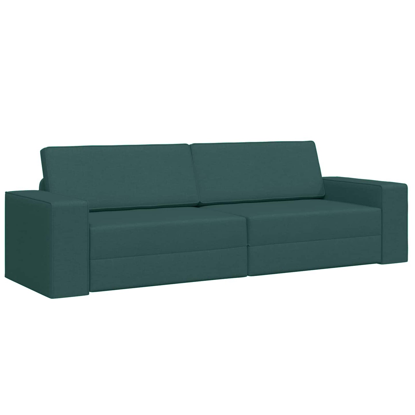 vidaXL Κρεβάτι καναπές Σκούρο Πράσινο 245 x 78 x 77 εκ. ύφασμα