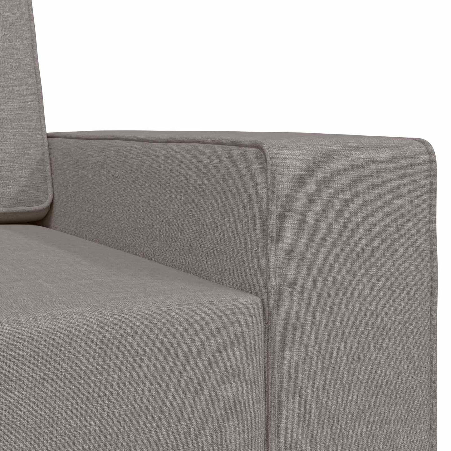 vidaXL Κρεβάτι καναπές Taupe 245 x 78 x 77 εκ. ύφασμα