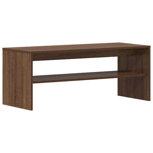 vidaXL Έπιπλο Τηλεόρασης Καφέ Δρυς 100x40x40 εκ. Επεξεργασμένο Ξύλο
