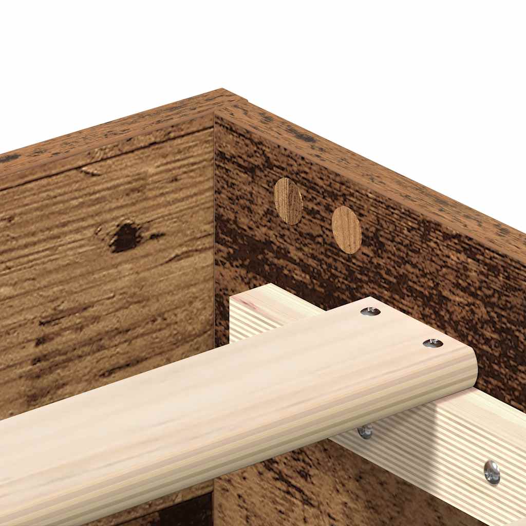 vidaXL Πλαίσιο κρεβατιού χωρίς στρώμα 120x190 εκ. Επεξεργασμένο Ξύλο