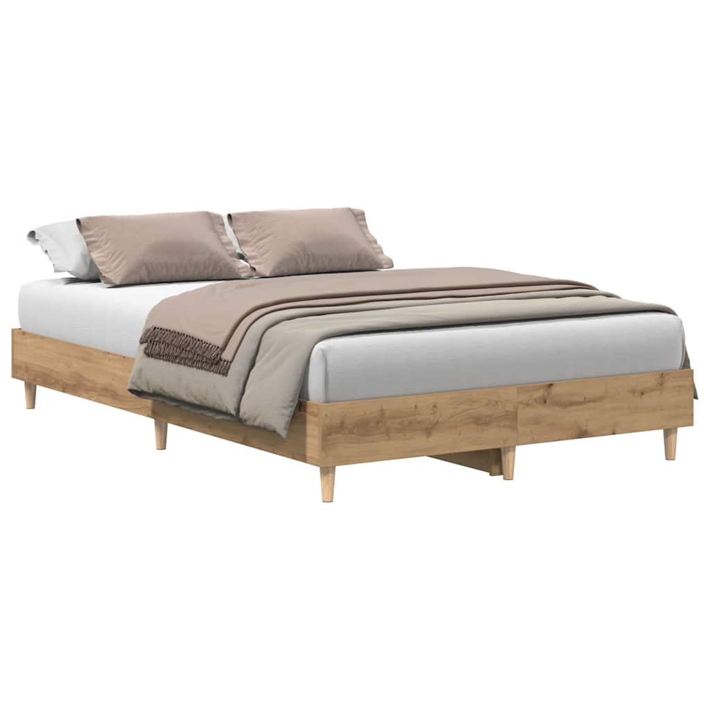 vidaXL Πλαίσιο κρεβατιού χωρίς στρώμα 120x190 εκ. Επεξεργασμένο Ξύλο