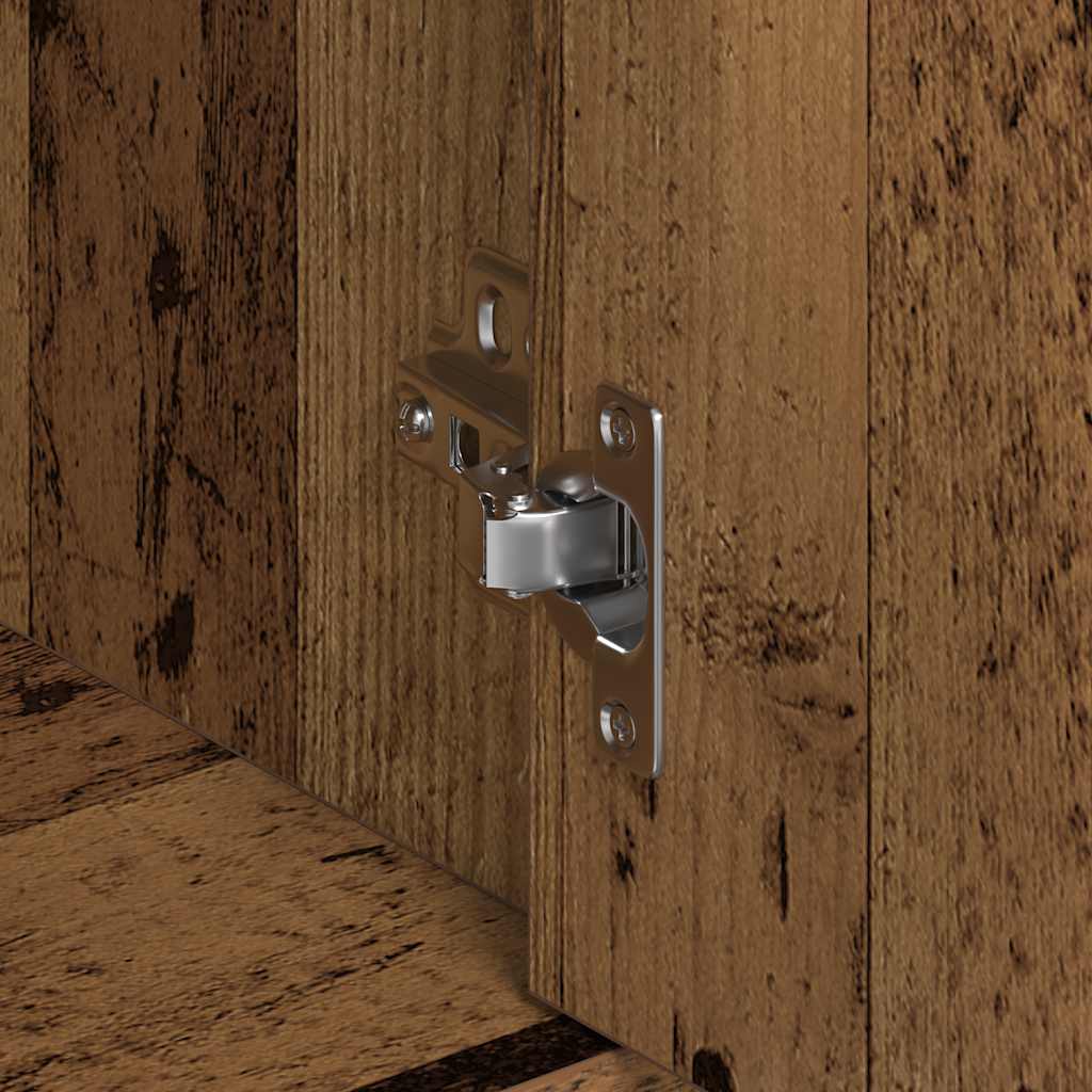 vidaXL Sideboard Παλιό ξύλο 88x30x70 cm Ξύλο μηχανής