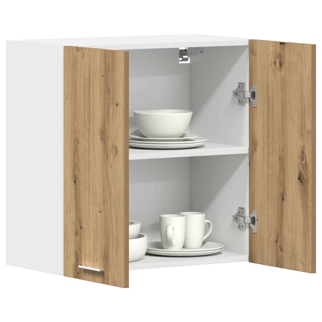 vidaXL ντουλάπι τοίχου κουζίνας Lyon Artisan Oak 60x31x60 cm