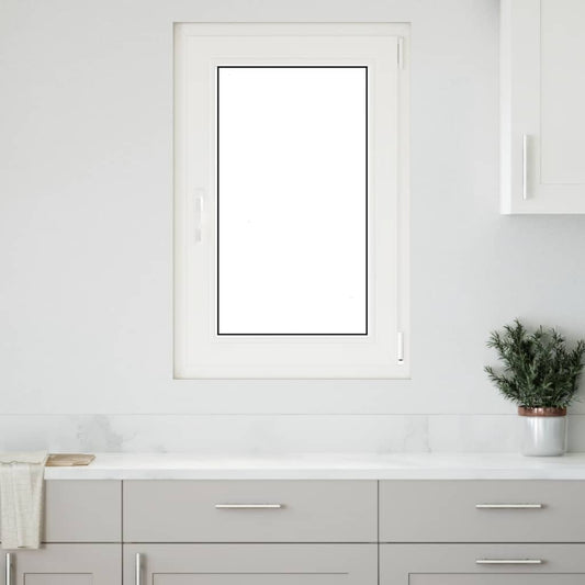 vidaXL Παράθυρο Υπογείου "RISOR" 60x80 εκ. Ανακλινόμενο & Περιστρεφόμενο DIN Αριστερό Ανθρακί