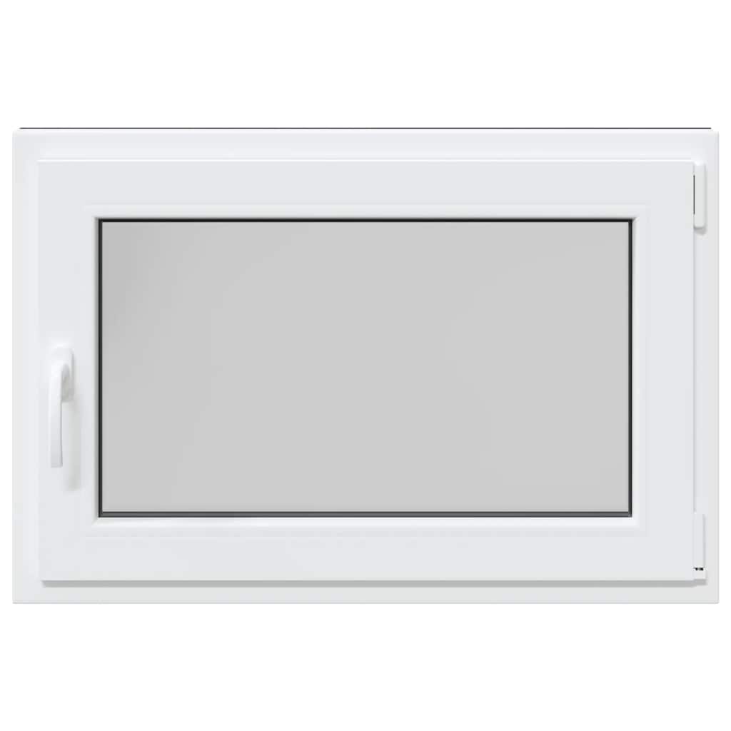 vidaXL Παράθυρο Υπογείου "RISOR" 90x50 εκ. Ανακλινόμενο & Περιστρεφόμενο DIN Δεξί Ανθρακί