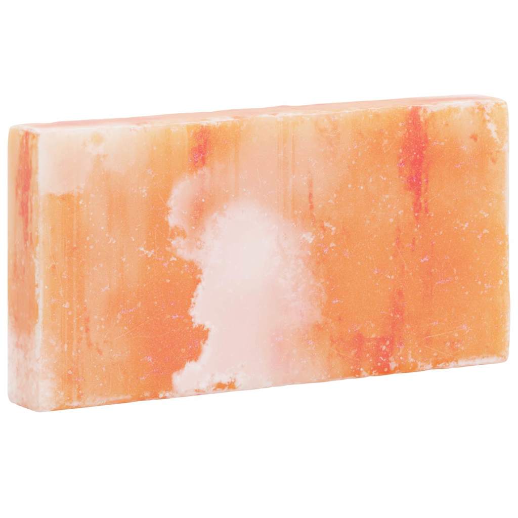 vidaXL Πέτρες Αλατιού 10 pcs Ροζ 20 x 2.5 x 10 εκ. Ρακ Νάτριος