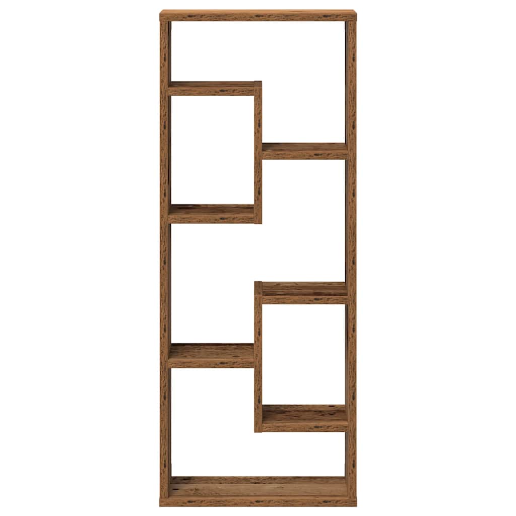 vidaXL Ράφι Τοίχου από Παλιό Ξύλο 36 x 16 x 90 εκ. από Τεχνητό Ξύλο