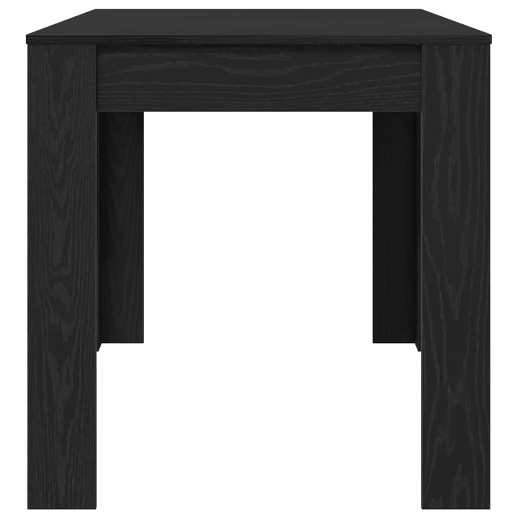 vidaXL Τραπεζαρία Μαύρη Οξυά 140 x 74,5 x 76 εκ. συνθετικό ρατάν