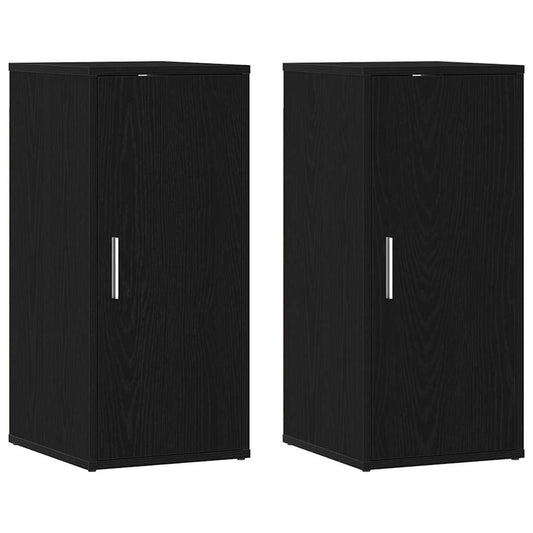 vidaXL Ντουλάπια παπουτσιών 2 τεμ 32x35x70 εκ. Επεξεργασμένο Ξύλο