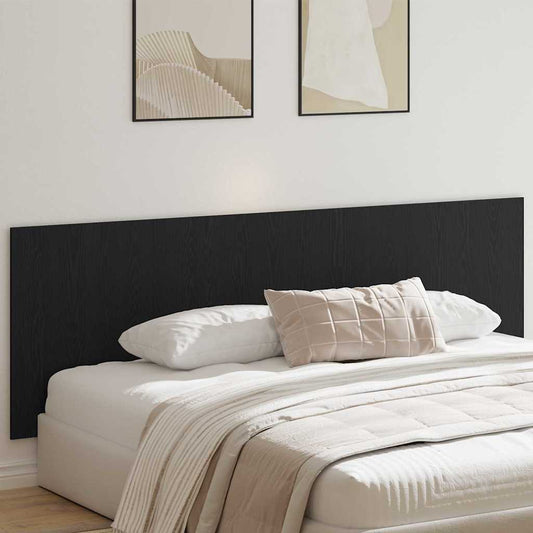 vidaXL Κεφαλάρι Μαύρης Δρυός 240x1.5x80 εκ. Κατασκευασμένο από Επεξεργασμένο Ξύλο