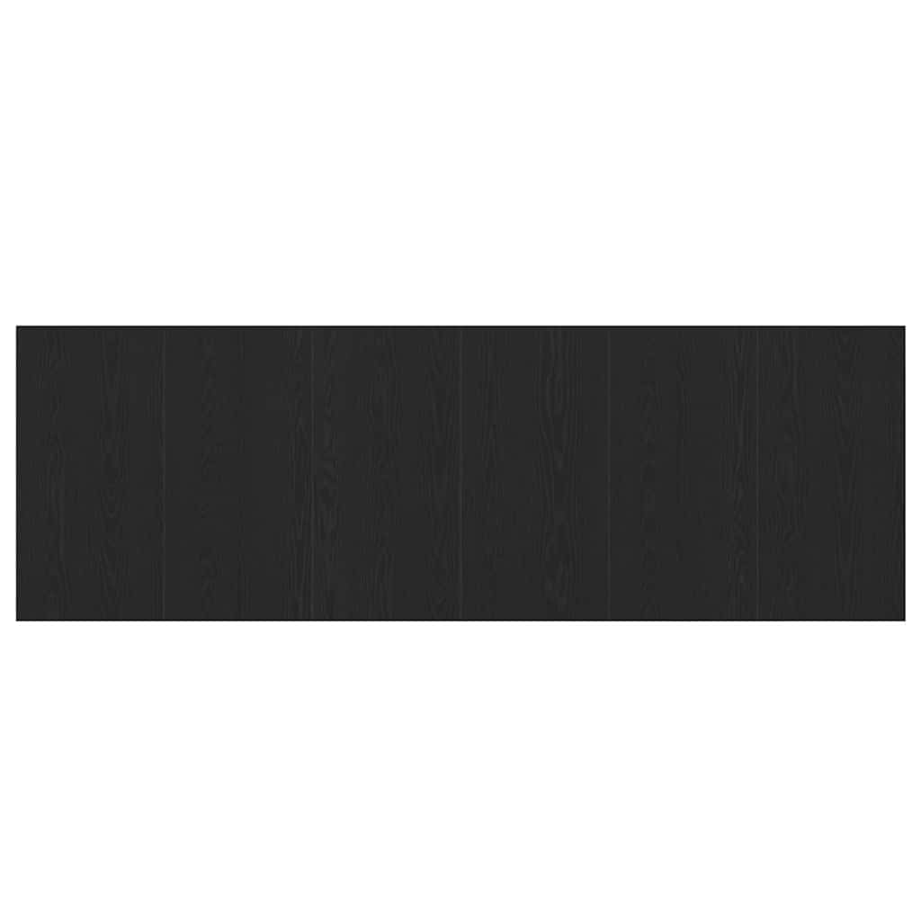 vidaXL Κεφαλάρι Μαύρη δρυς 240 x 1,5 x 80 εκ. Επεξεργασμένο ξύλο
