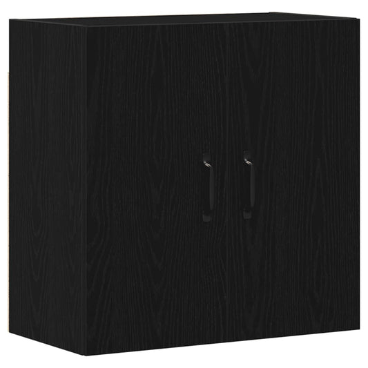 vidaXL Ντουλάπι Τοίχου Μαύρο Δρυς 60x31x60 εκ. από Τεχνητό Ξύλο