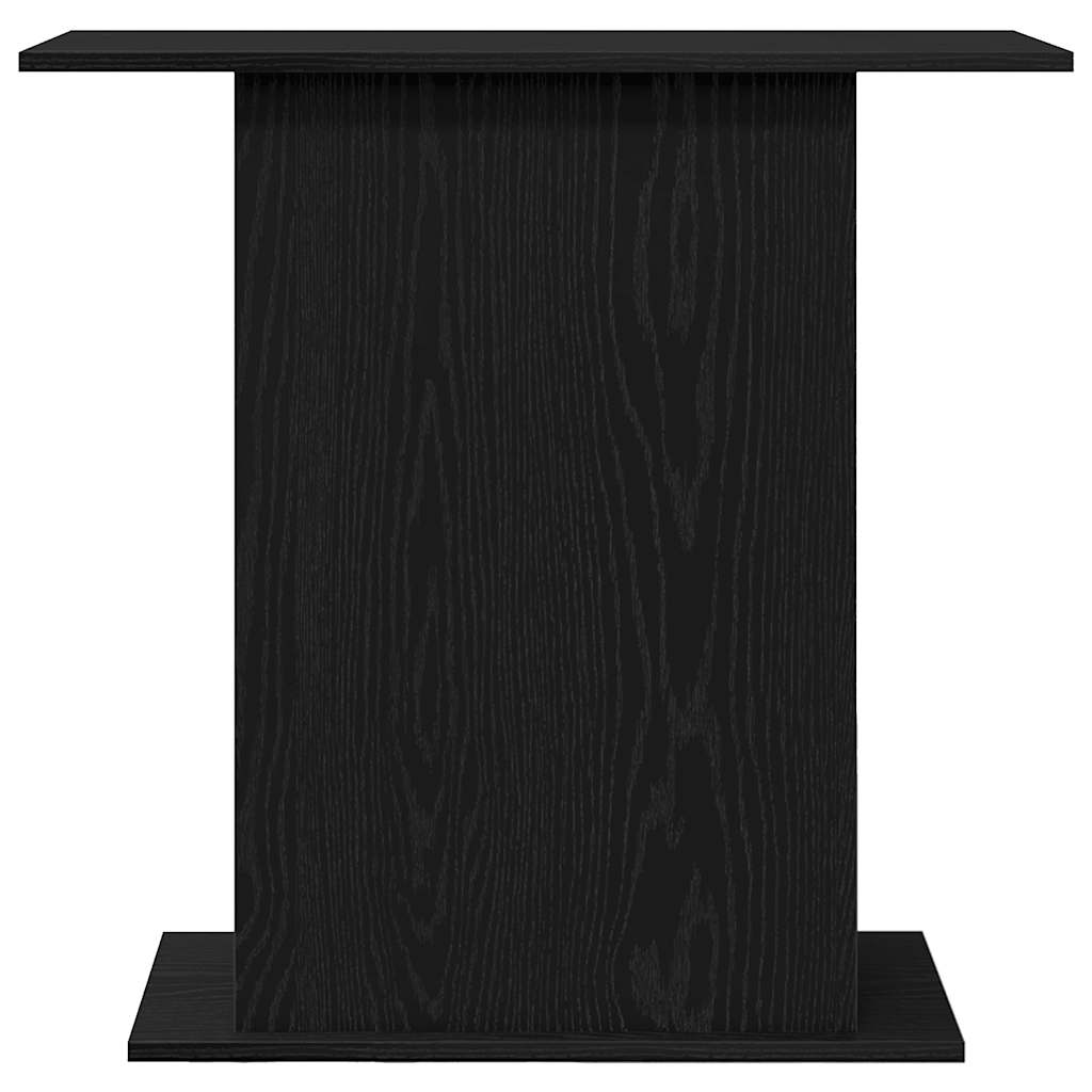 vidaXL Βάση Ενυδρείου Μαύρη Δρυς 75x36x72,5 εκ. από Τεχνητό Ξύλο