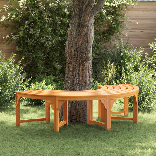 vidaXL Παγκάκι Δέντρου Φυσικό 160 x 80 x 45cm Στερεό Ξύλο Ευκαλύπτου