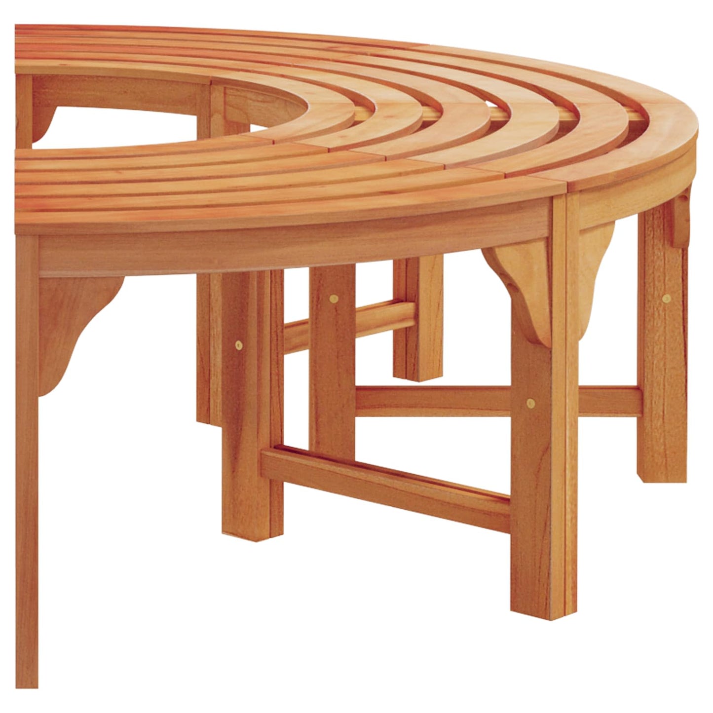 vidaXL Παγκάκι Δέντρου Φυσικό 160 x 80 x 45cm Στερεό Ξύλο Ευκαλύπτου