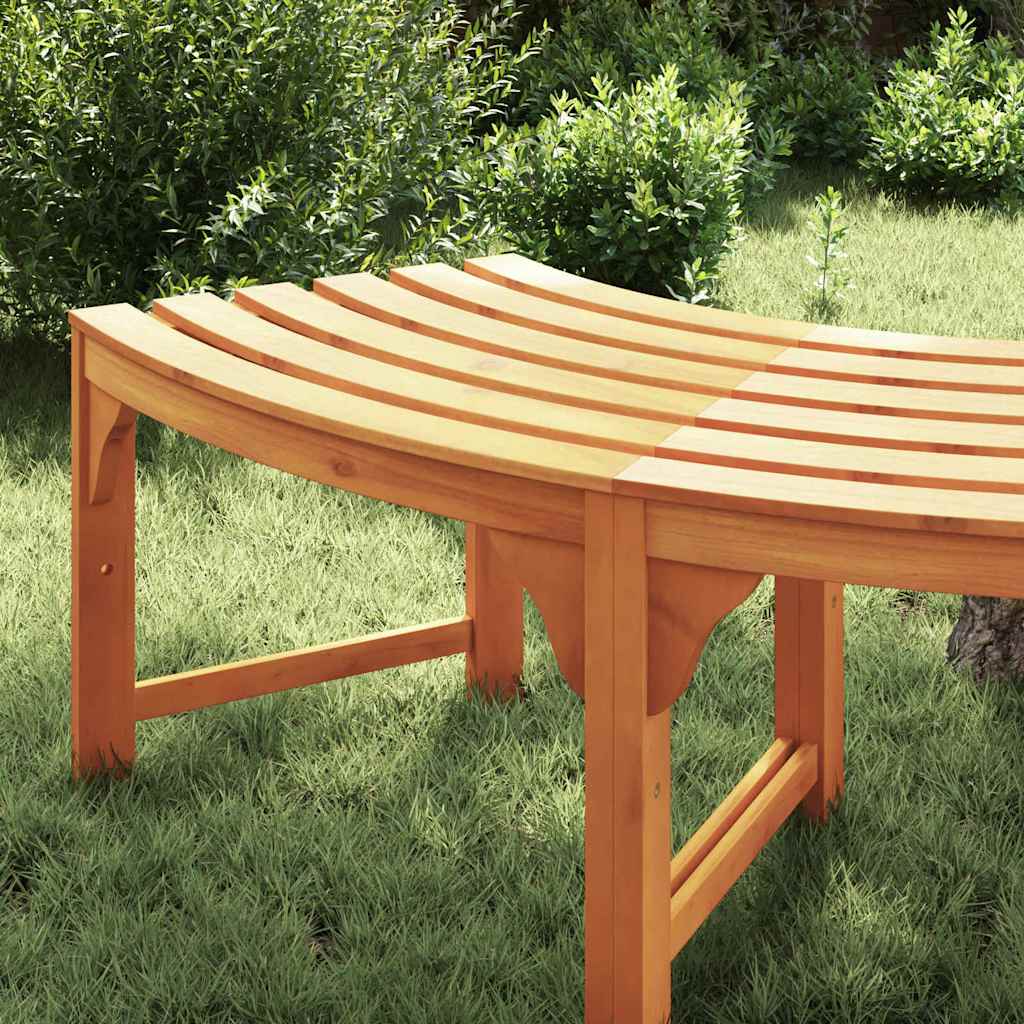 vidaXL Παγκάκι Δέντρου Φυσικό 160 x 80 x 45cm Στερεό Ξύλο Ευκαλύπτου