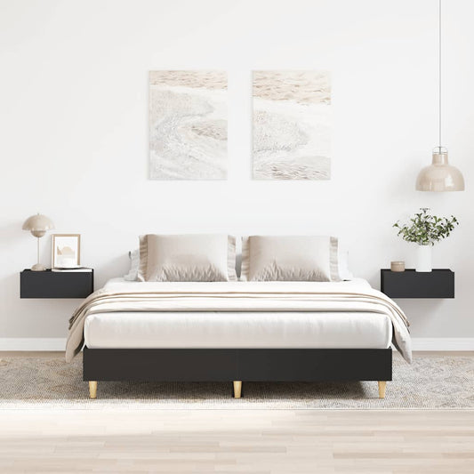 vidaXL Πλαίσιο κρεβατιού χωρίς στρώμα 140x200 εκ. Επεξεργασμένο Ξύλο