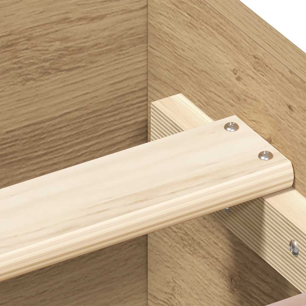 vidaXL Πλαίσιο κρεβατιού χωρίς στρώμα 180x200 εκ. Επεξεργασμένο Ξύλο