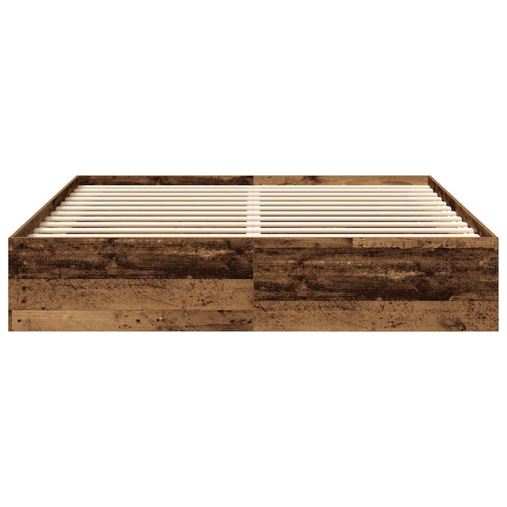 vidaXL Πλαίσιο κρεβατιού χωρίς στρώμα 180x200 εκ. Επεξεργασμένο Ξύλο