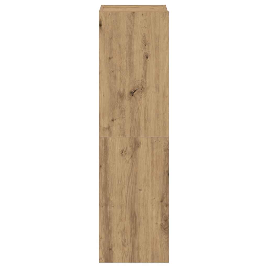 vidaXL 3 τεμαχίων σετ επίτοιχου ντουλαπιού τηλεόρασης