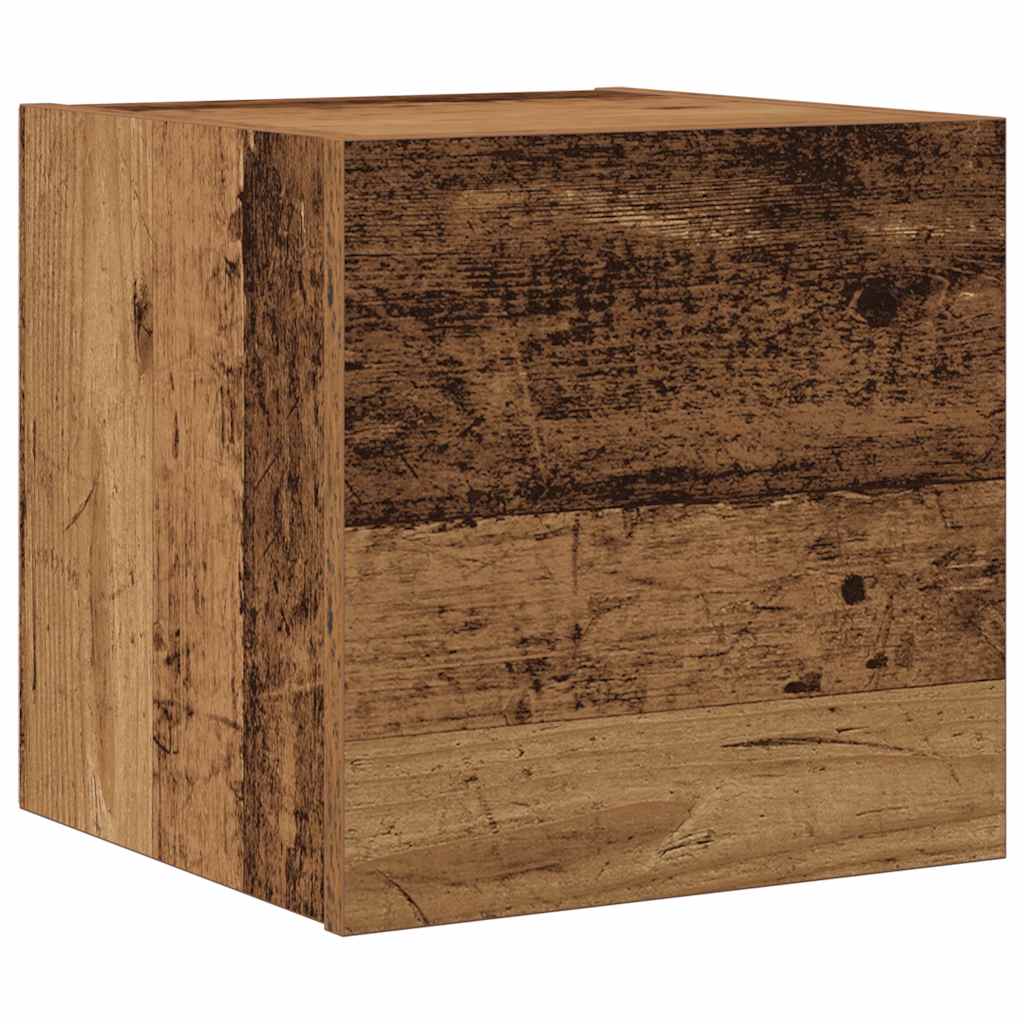 vidaXL 7 τεμαχίων ντουλάπι τηλεόρασης που τοποθετείται τοίχο από