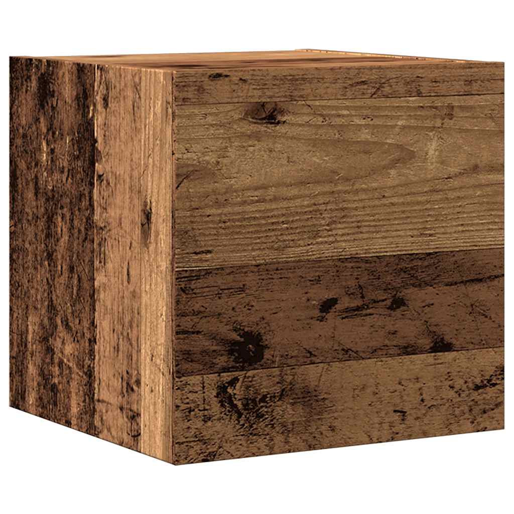 vidaXL 7 τεμαχίων ντουλάπι τηλεόρασης που τοποθετείται τοίχο από