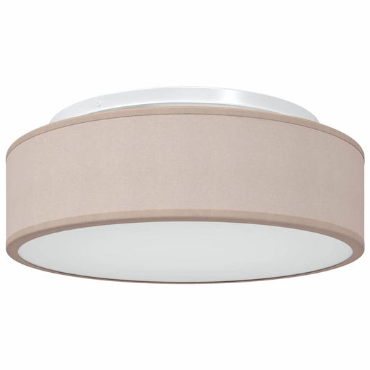 vidaXL Λάμπα Οροφής με προβολείς Taupe 38 x 38 x 13,5 εκ ύφασμα