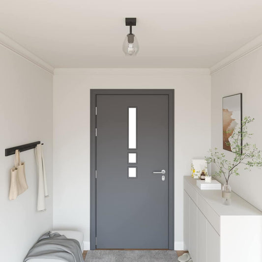 Λάμπες οροφής vidaXL με ρυθμιζόμενη γυάλινη αψίδα ανθρακί E27