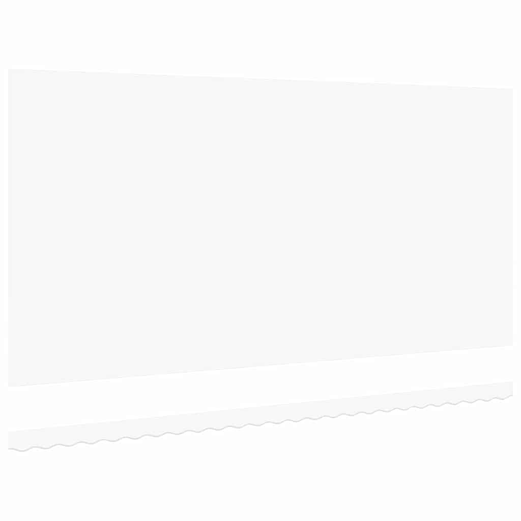 vidaXL Ύφασμα αντικατάστασης τέντας Λευκό 580 x 295 εκ. Πολυεστέρας